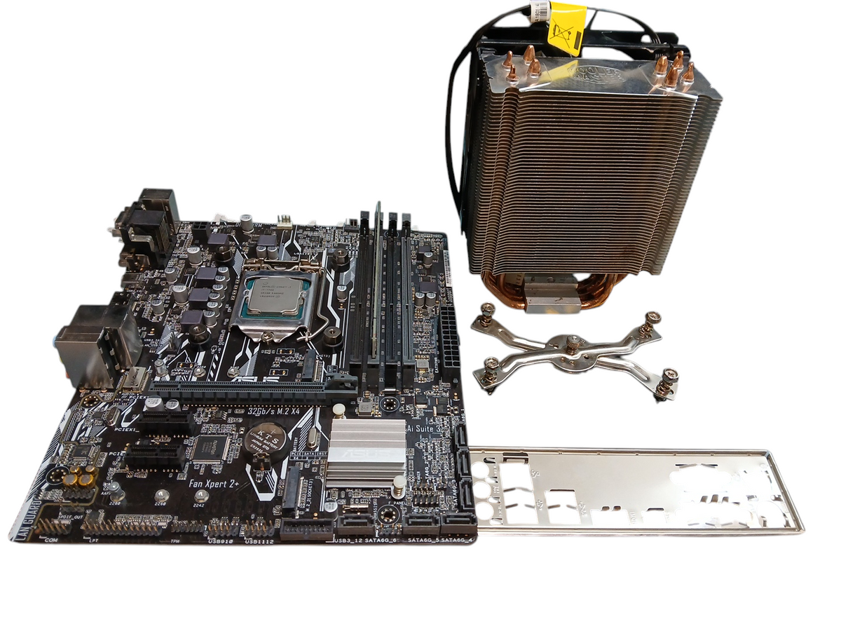 ASUS Prime B250M-A Motherboard w/ Intel i7-7700 8GB RAM No HDD/SSD