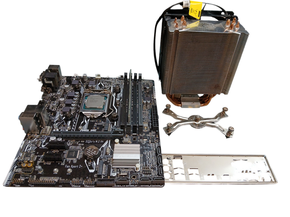 ASUS Prime B250M-A Motherboard w/ Intel i7-7700 8GB RAM No HDD/SSD/NVME READ