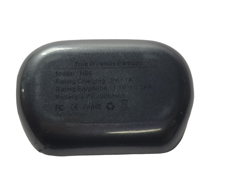H66 True wireless earbuds with charging case _