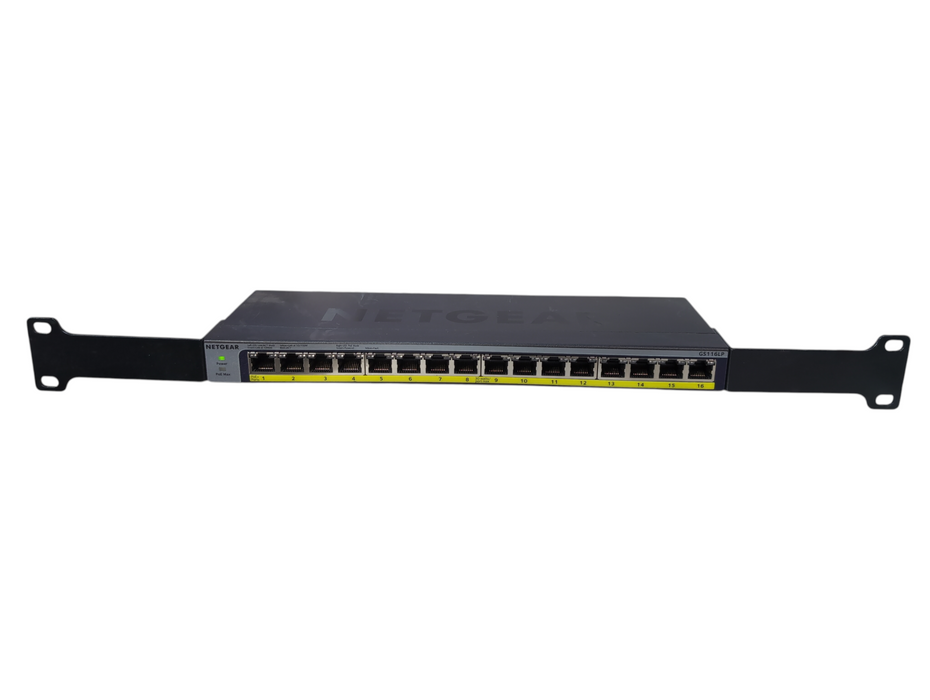 Gigabit GS116LP 16-Port PoE+ Gigabit Ethernet Unmanaged Switch, No AC Adapter