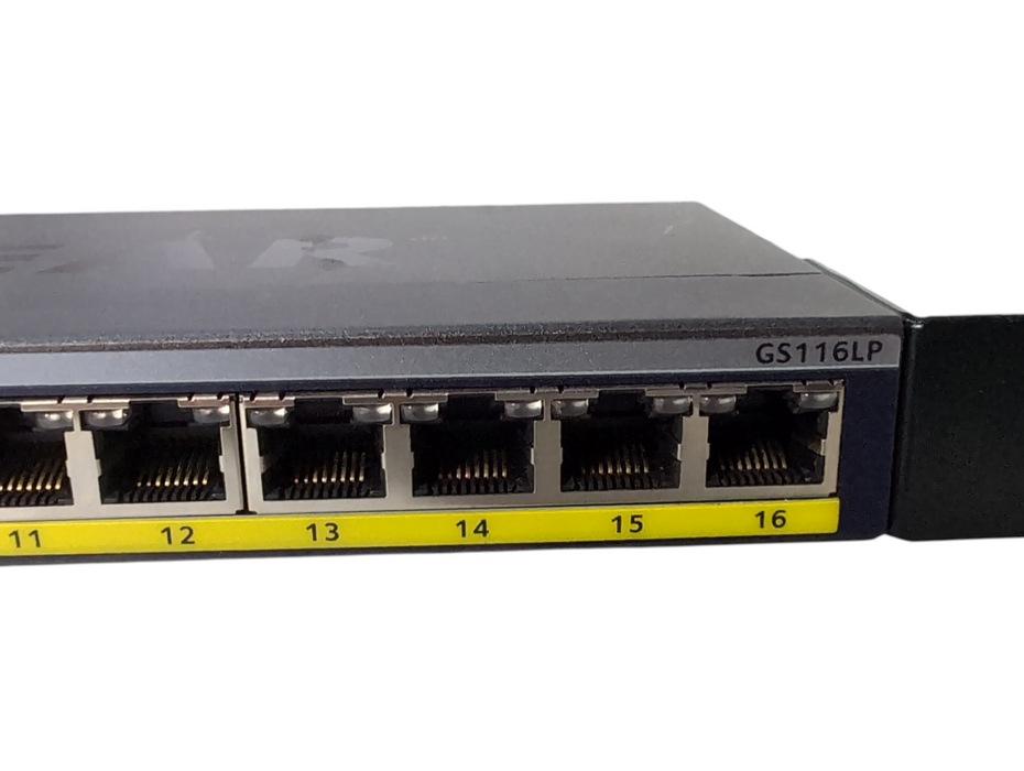 Gigabit GS116LP 16-Port PoE+ Gigabit Ethernet Unmanaged Switch, No AC Adapter