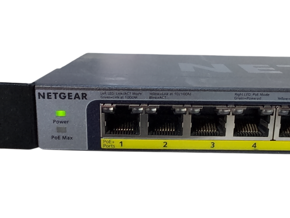 Gigabit GS116LP 16-Port PoE+ Gigabit Ethernet Unmanaged Switch, No AC Adapter