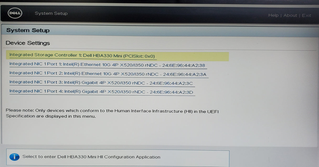 Dell EMC VxRail E460 - 2x Xeon E5-2680 v4, 16GB DDR4, HBA330 Mini - No HDD
