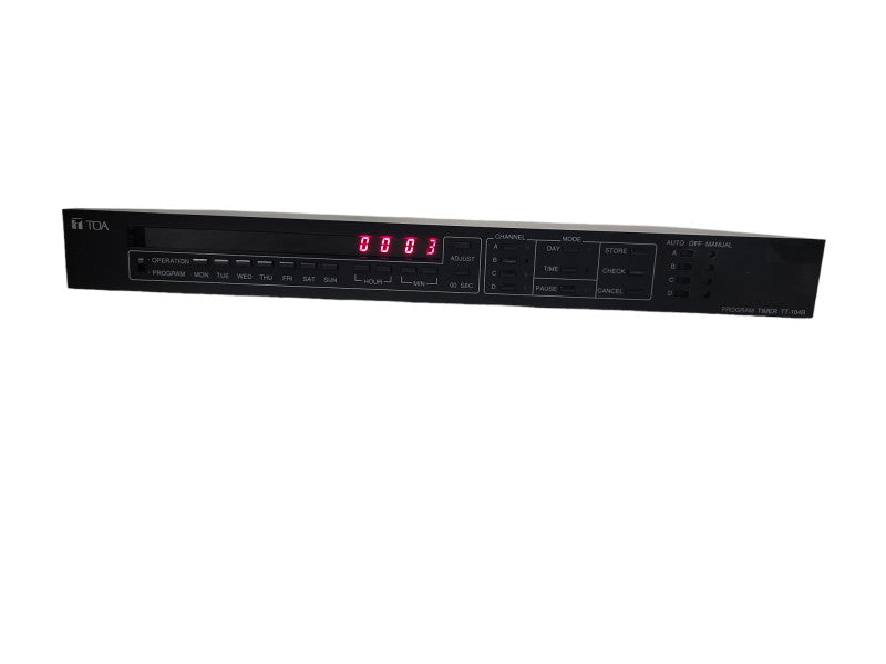TOA TT104B Program Timer Sound System | Made in Japan