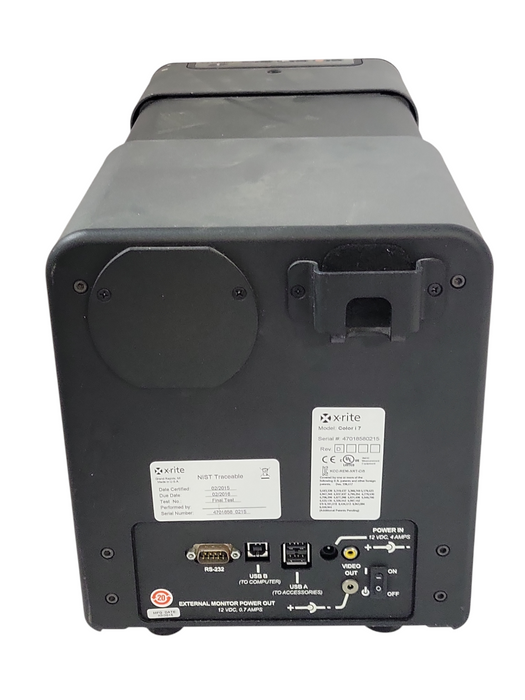 X-Rite Color i7 Benchtop Spectrophotometer, READ