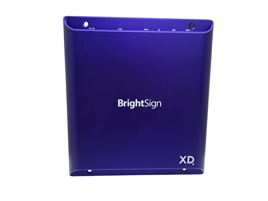 BrightSign XD1034 Expanded I/O Player, H.265, True 4K, Dual Video XD4 *READ*