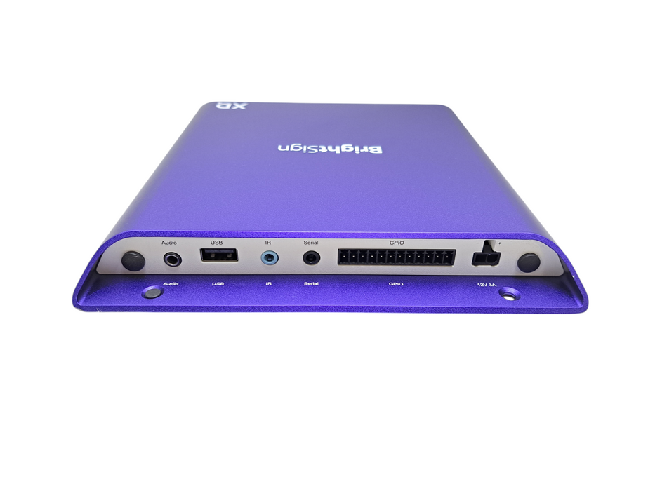 BrightSign XD1034 Expanded I/O Player, H.265, True 4K, Dual Video XD4 *READ*