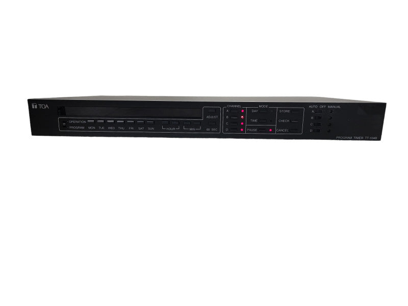 TOA TT104B Program Timer Sound System | Made in Japan