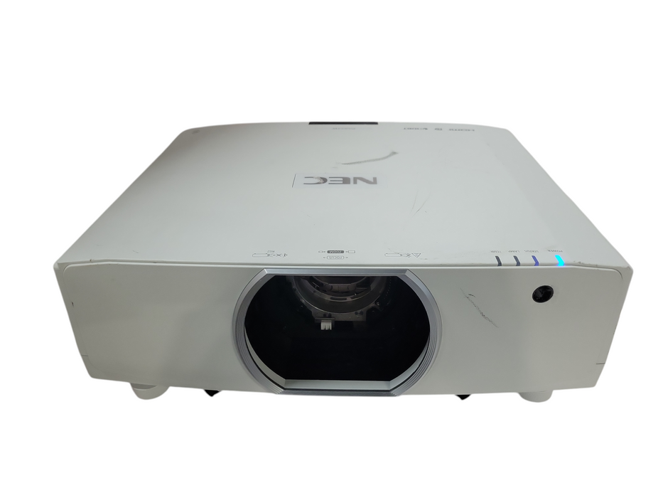 NEC NP-PA853W LCD Projector, No Lens, No remote, READ
