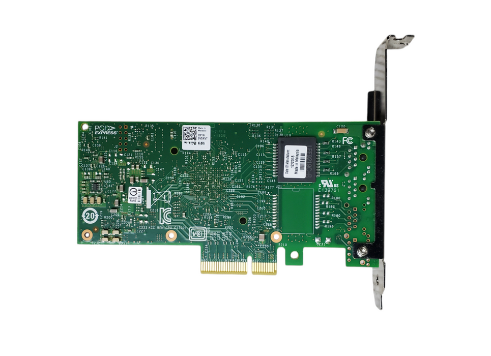 Dell 0V5XVT - Intel I350-T2 Dual-Port 1GbE PCIe Network Adapter