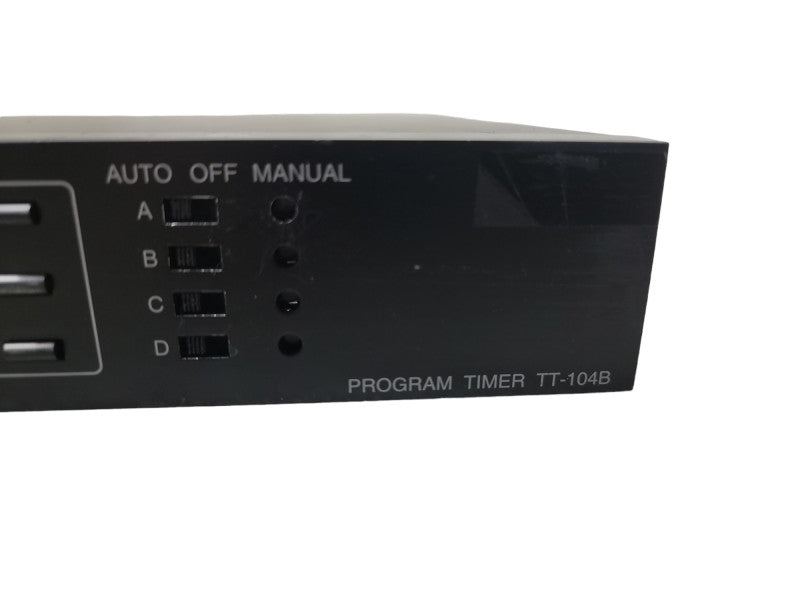 TOA TT104B Program Timer Sound System | Made in Japan