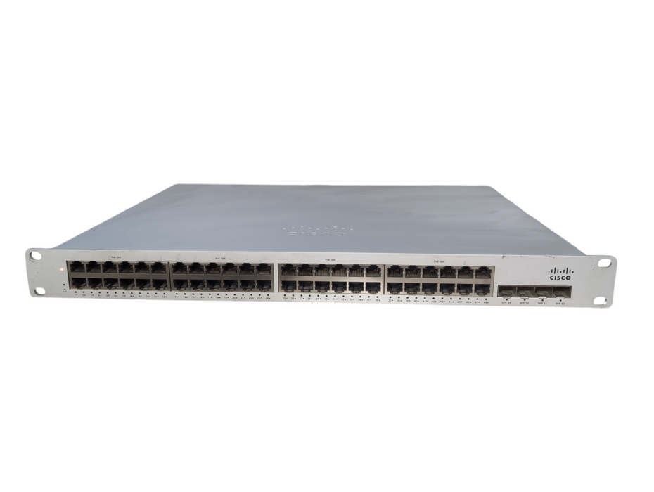 Cisco Meraki MS210-48FP-HW 48-Port 1GbE PoE Switch, Unclaimed