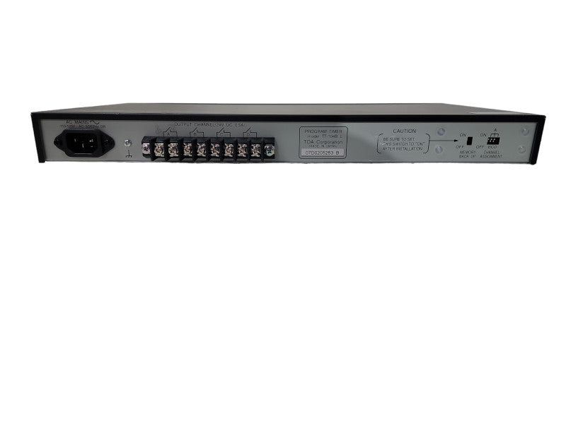 TOA TT104B Program Timer Sound System | Made in Japan