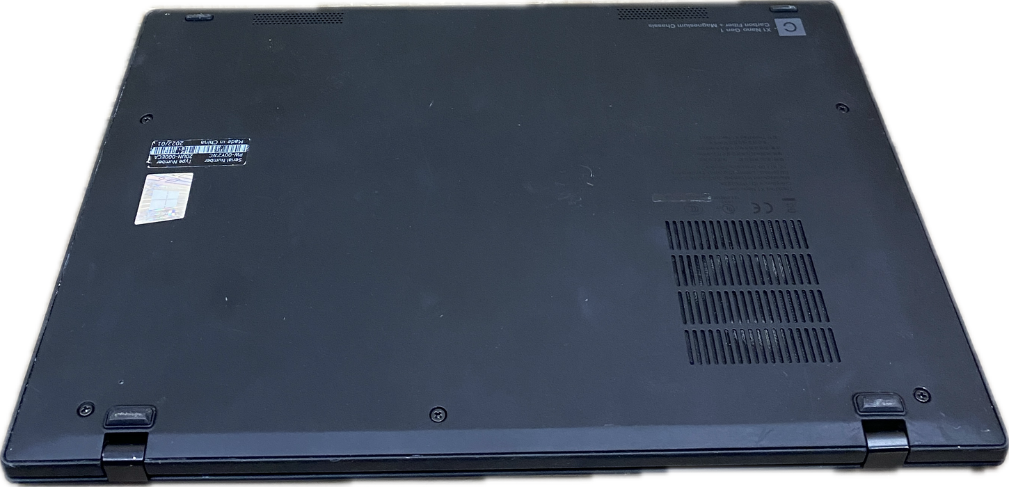 Lenovo ThinkPad X1 Nano Gen 1 i7-1160G7 16GB RAM 512GB SSD French Keyboard
