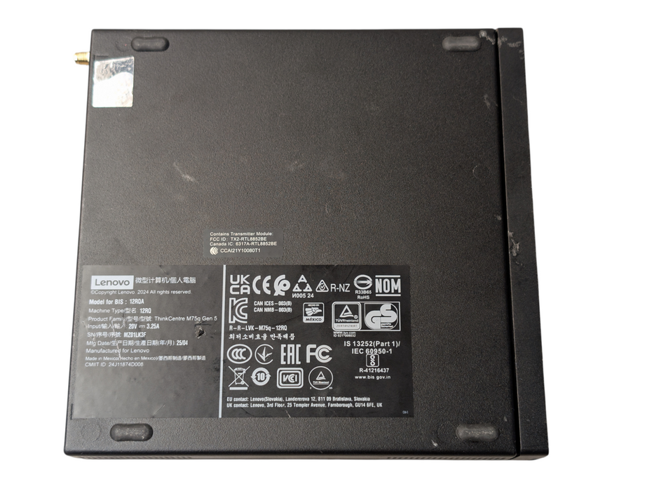 Lenovo ThinkCentre M75q Gen 5 Tiny AMD AM5 PC PLEASE READ