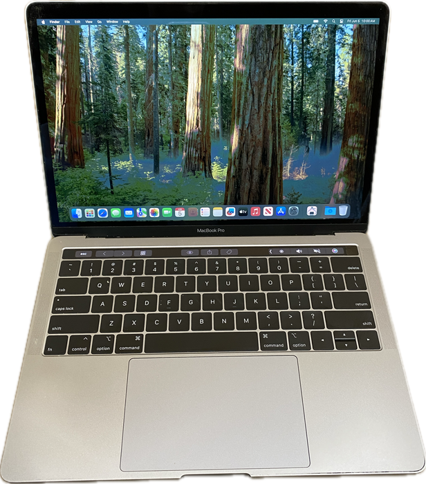 Apple MacBook Pro 13" i5-8257U 8GB 128SSD Damaged LCD For Parts/Repair READ!