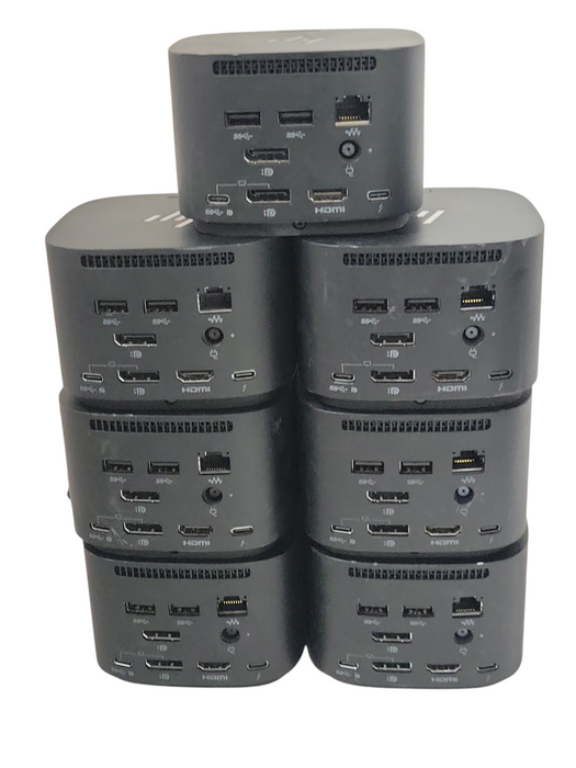 Lot of 7x HP Thunderbolt Dock 120W G4 HSN-IX03, No Power adapter