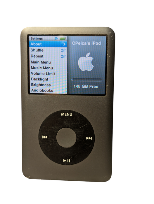 Apple iPod Classic A1238 2008 Click Wheel 120GB Storage