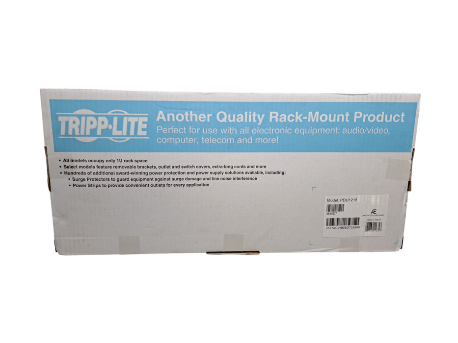 Tripp Lite PDU1215 15A 120V 13 Outlets Rackmount Power Distribution Unit PDU