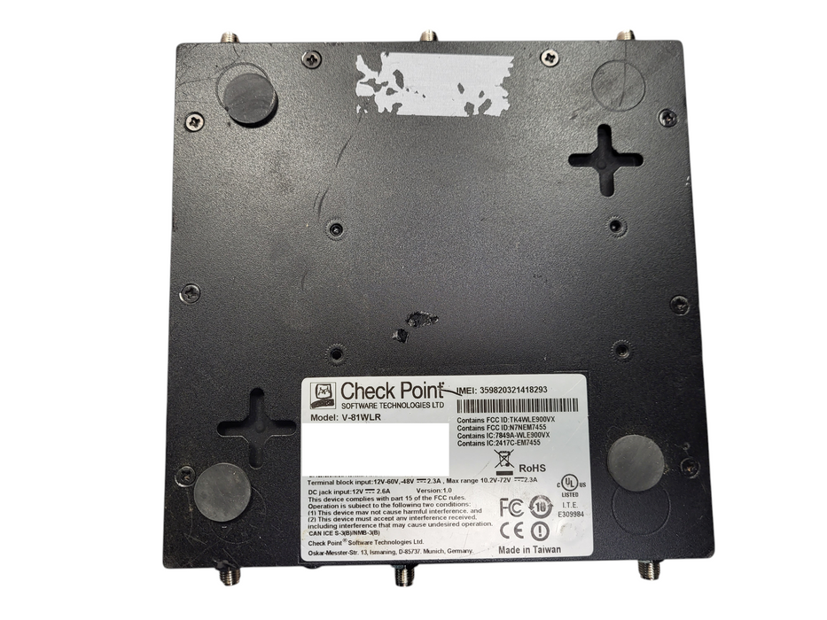 Check Point 1570R Network Firewall Appliance V-81WLR