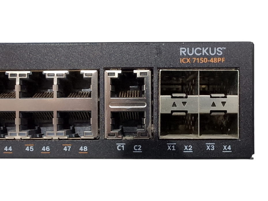 Ruckus ICX7150-48PF 48-Port PoE+ Gigabit Switch 4x10G SFP+ L3 Licensed
