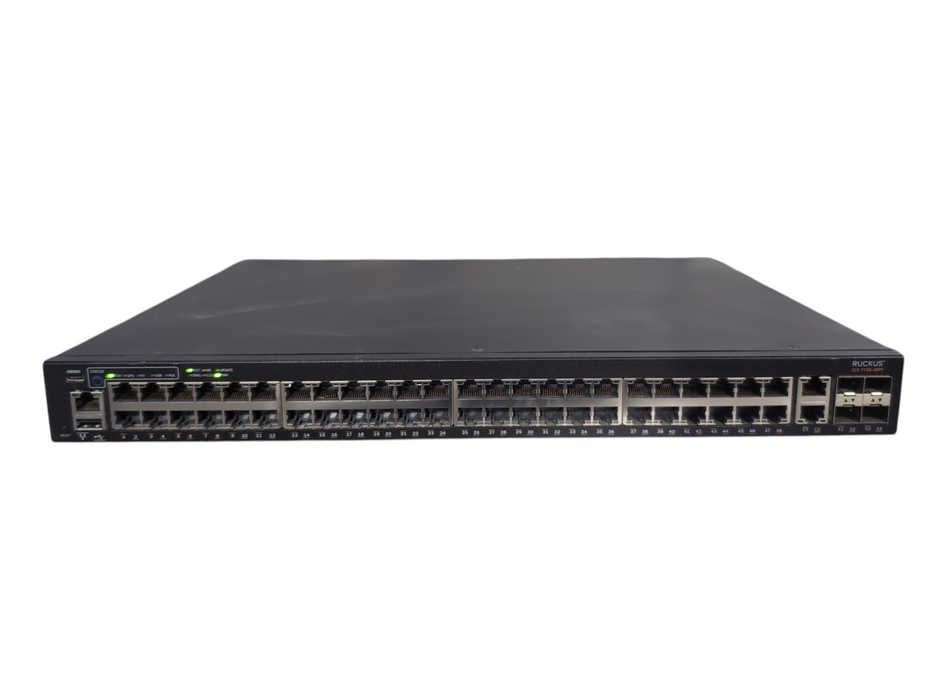 Ruckus ICX7150-48PF 48-Port PoE+ Gigabit Switch 4x10G SFP+ L3 Licensed