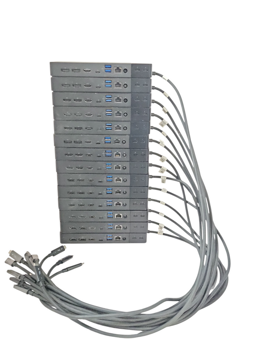 Lot of 14x Dell WD22TB4 Thunderbolt 4 Docking Station K20A001, No power adapter