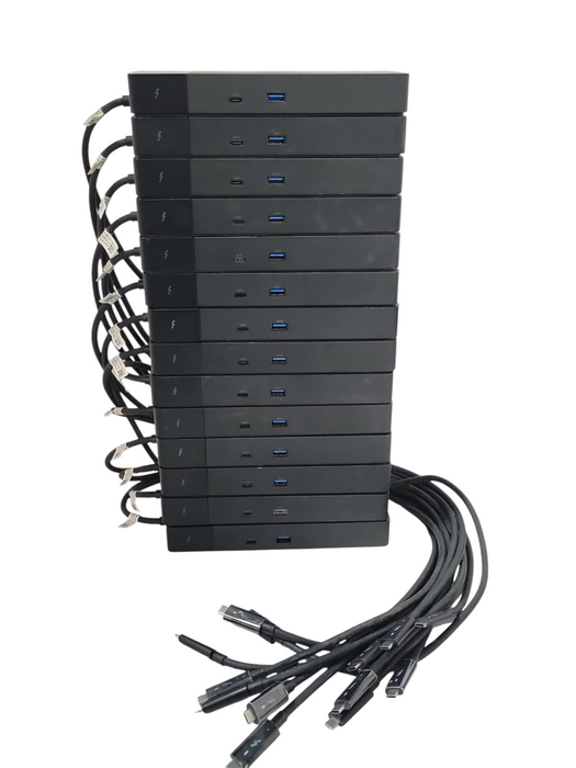 Lot of 14x Dell WD22TB4 Thunderbolt 4 Docking Station K20A001, No power adapter