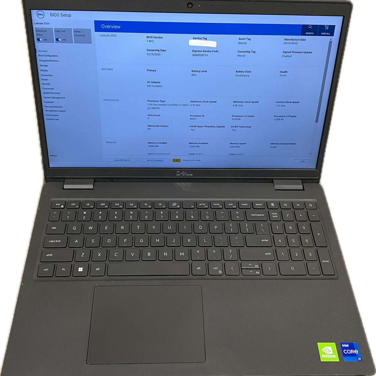 Dell Latitude 3520 i7-1165G7 16GB RAM 256GB SSD READ — retail.era