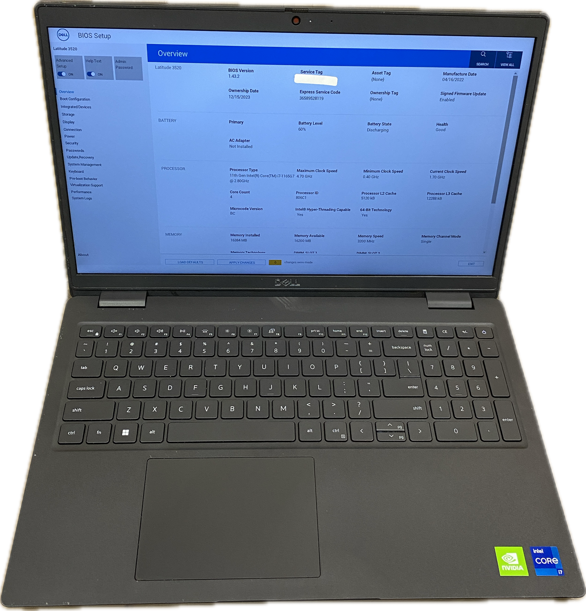 Dell Latitude 3520 i7-1165G7 16GB RAM 256GB SSD READ — retail.era
