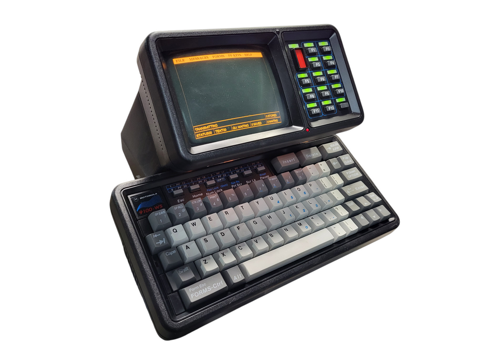 Vintage Motorola MDT-9100 Mobile Data Termial 9100-386 Mobile Workstation