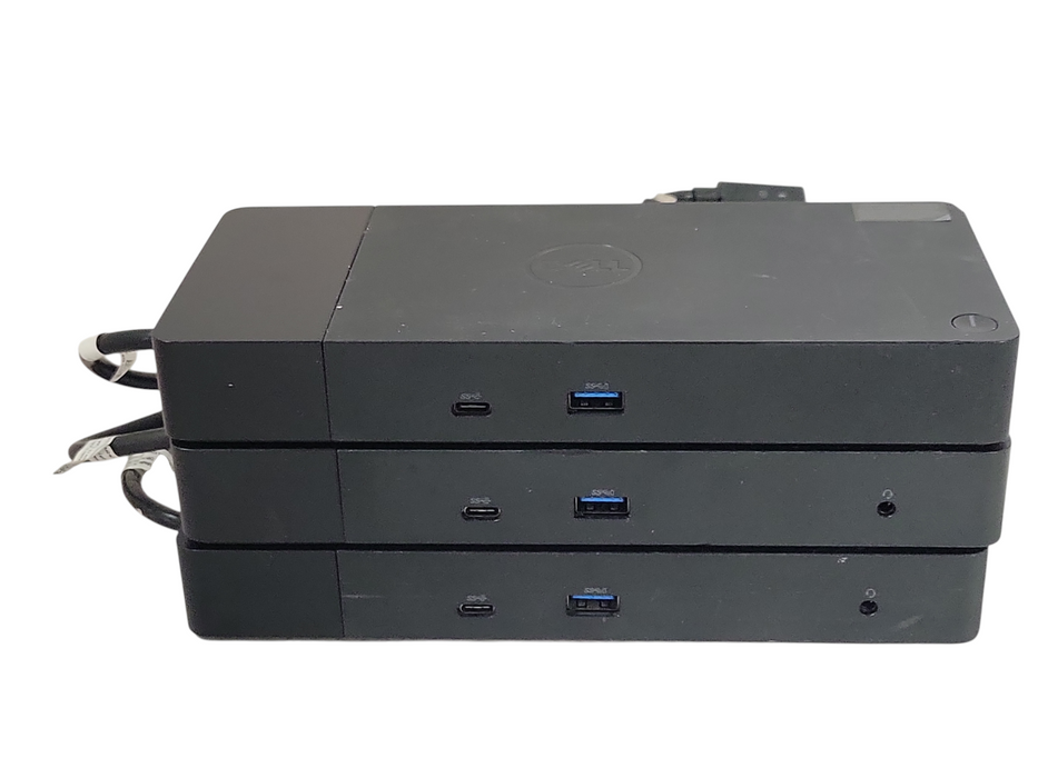 Lot of 3x Dell WD19/WD19S USB-C Docking Station K20A K20A001, No Power adapter