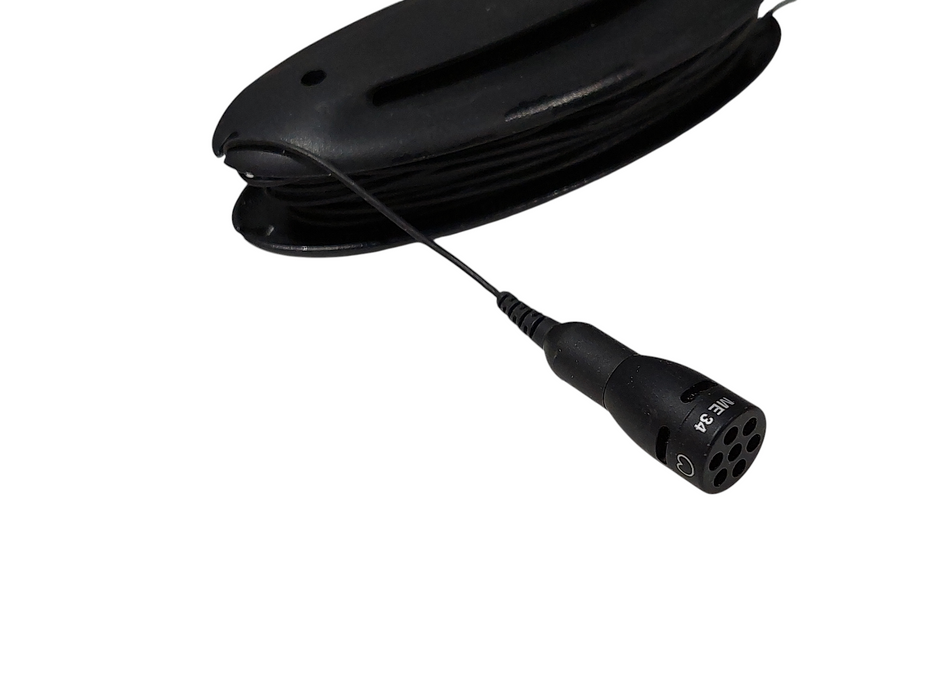 Sennheiser cable management spool with Cardioid ME 34 mic & MCZ 30 Adapter