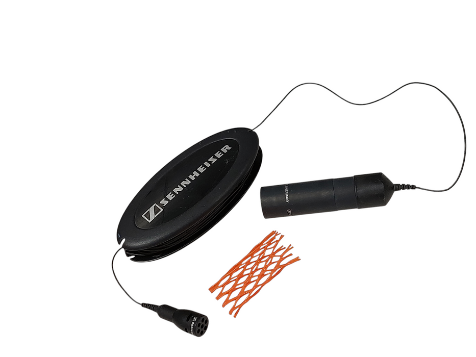 Sennheiser cable management spool with Cardioid ME 34 mic & MCZ 30 Adapter