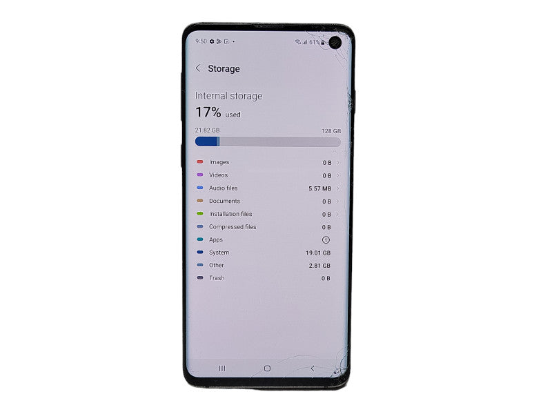 Samsung Galaxy S10 128GB (SM-G973W) - READ $