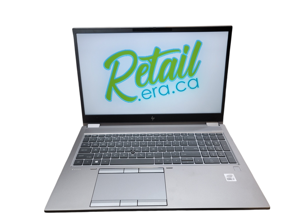 HP ZBook Fury 15 G7 i7-10750H 16GB DDR4 Quadro T1000 w/ Max Q 256GB NVMe READ
