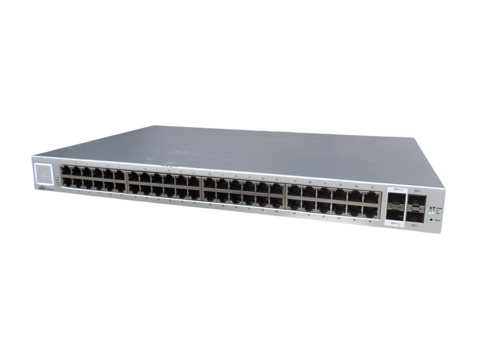 Ubiquiti Networks UniFi US-48 48-Port Rack Mountable Gigabit Switch, READ