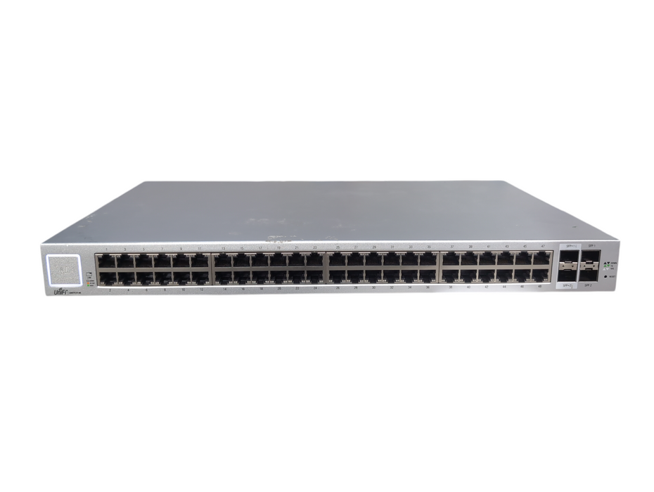 Ubiquiti Networks UniFi US-48 48-Port Rack Mountable Gigabit Switch, READ