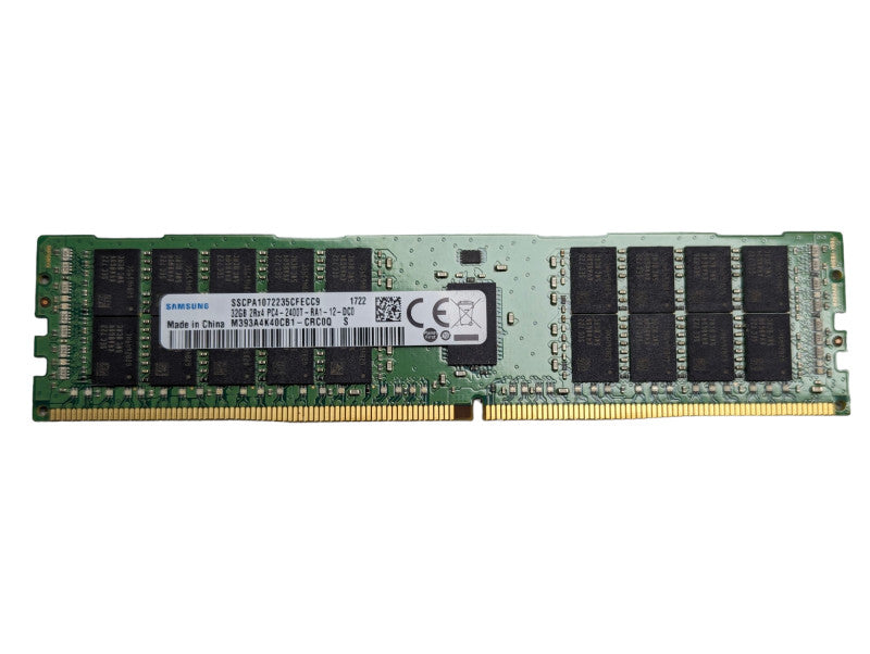 32GB Samsung DDR4 Server Memory RAM 2Rx4 PC4-2400T-RA1-12-DC0 Q-