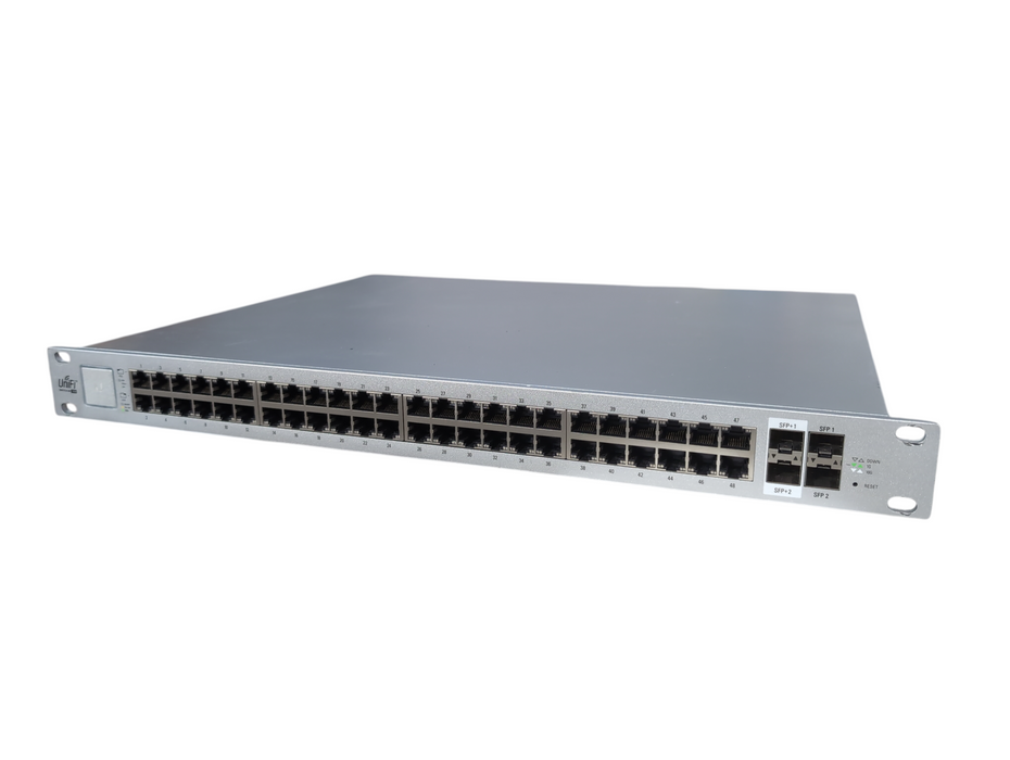 Ubiquiti UniFi 48 PoE 750W (US-48-750W) 48-Port Gigabit Managed Switch, READ