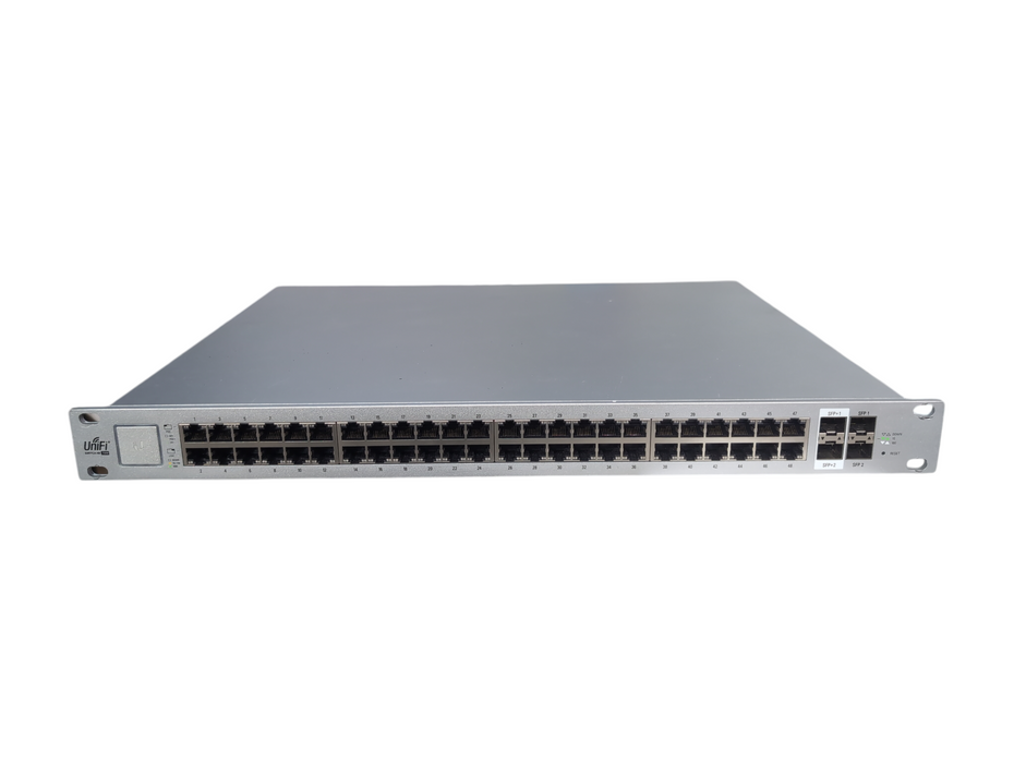 Ubiquiti UniFi 48 PoE 750W (US-48-750W) 48-Port Gigabit Managed Switch, READ
