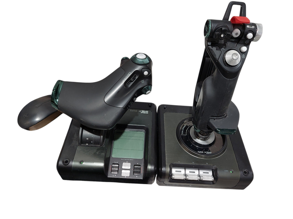Saitek X52 Pro Flight Controller & Joystick Combo Gaming Flight Simulator