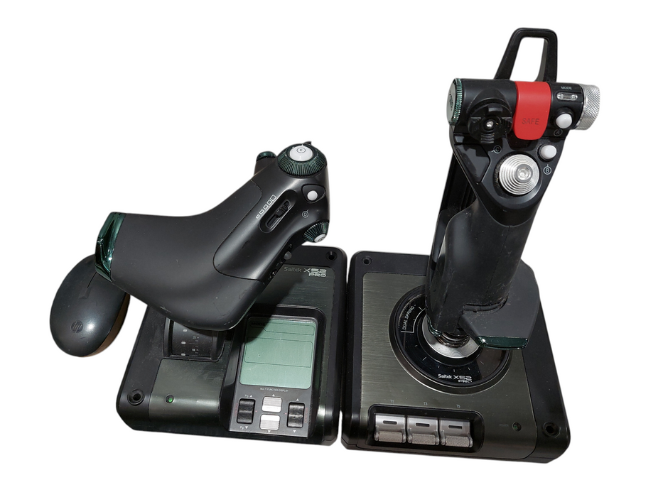 Saitek X52 Pro Flight Controller & Joystick Combo Gaming Flight Simulator