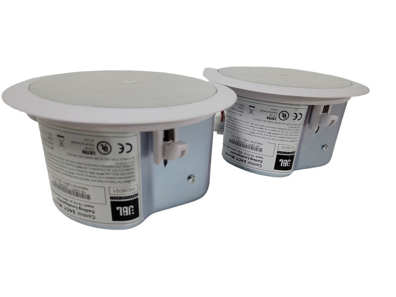 Pair of JBL Control 24CT 4-Inch Background/Foreground Ceiling Speaker