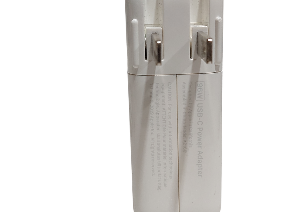 Apple 96W USB-C Type Power Adapter Model: A2166