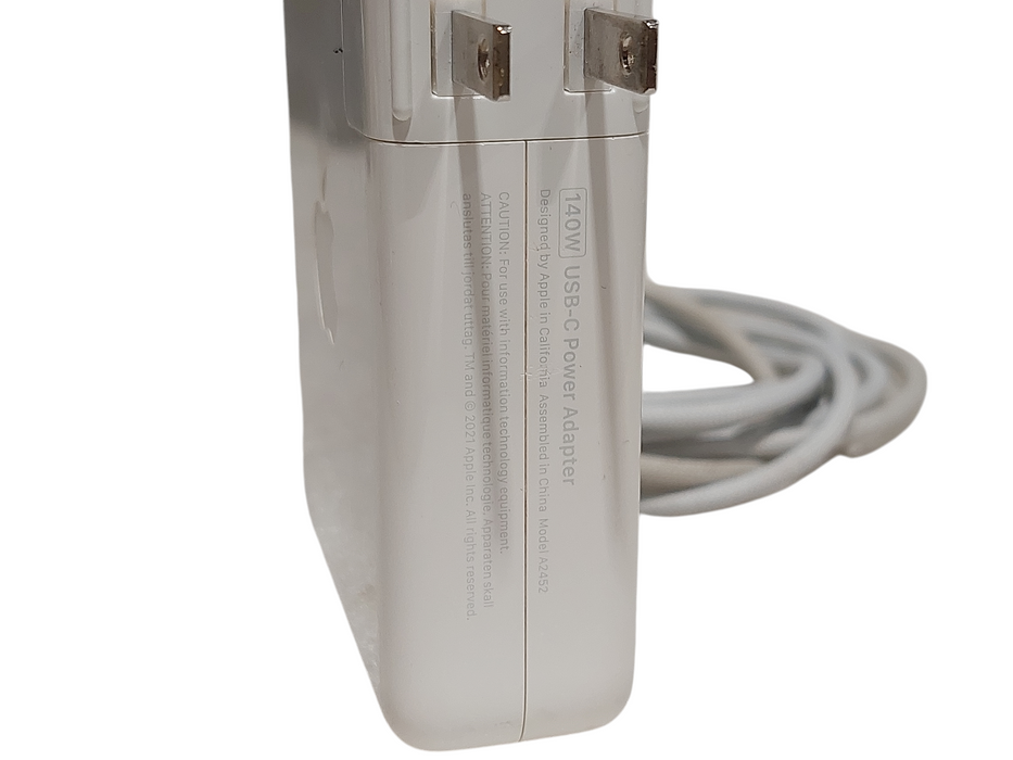 Apple 140W USB- C Type Power Adapter Model: A2452