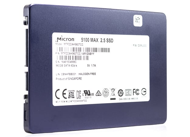 Cisco Micron 5100 MAX 100GB 2.5" SATA SSD MTFDDAK100TCC