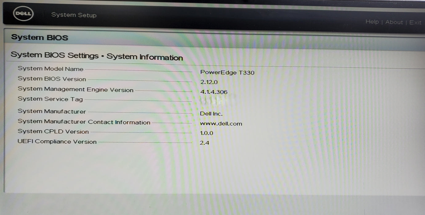 Dell PowerEdge T330 - 1x Xeon E3-1230 v6, 32GB DDR4 - No HDD