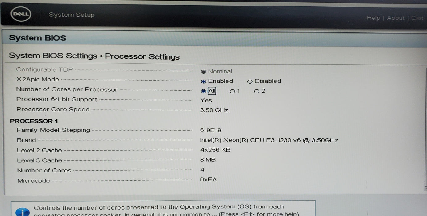 Dell PowerEdge T330 - 1x Xeon E3-1230 v6, 32GB DDR4 - No HDD
