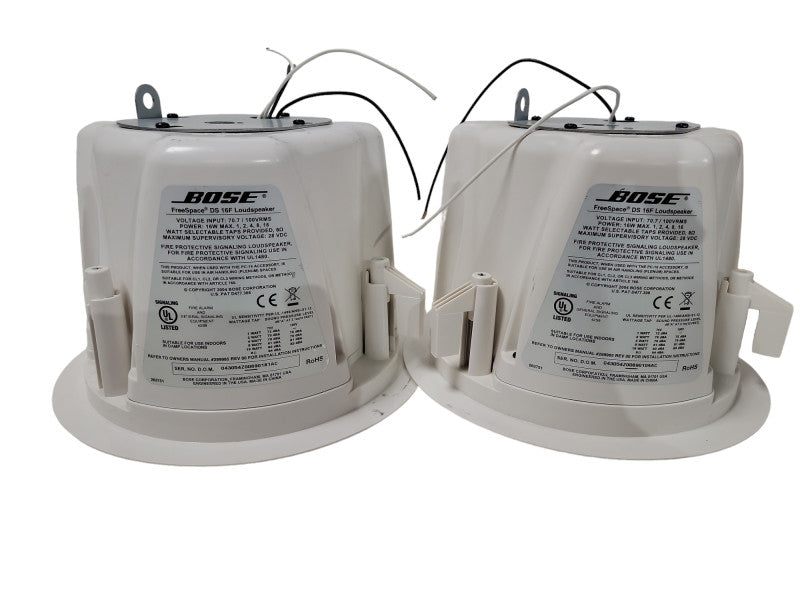 Pair of BOSE FreeSpace DS16F Loudspeaker